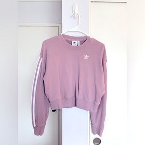 adidas Women's Adicolor Essentials 3-Stripes Crew Sweatshirt